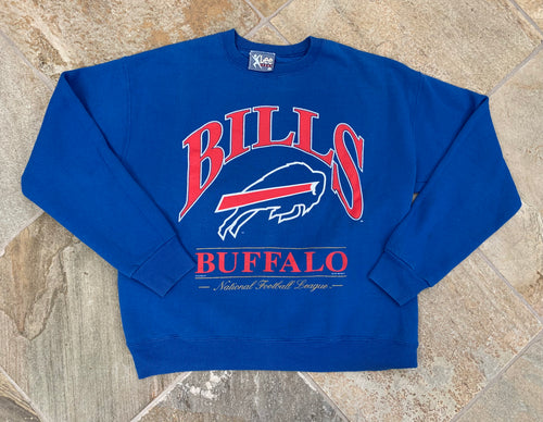 Vintage Buffalo Bills Lee Sports Football Sweatshirt, Size Large