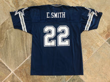 Load image into Gallery viewer, Vintage Dallas Cowboys Emmitt Smith Champion Youth Football Jersey, Size 14-16, Large