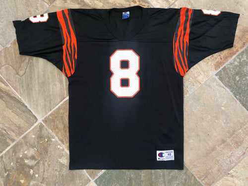 Vintage Cincinnati Bengals Jeff Blake Champion Football Jersey, Size 48, XL