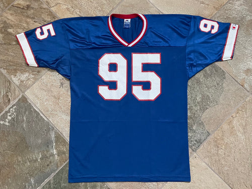 Vintage Buffalo Bills Bryce Paup Champion Football Jersey, Size XL