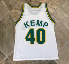 Load image into Gallery viewer, Vintage Seattle SuperSonics Shawn Kemp Champion Basketball Jersey, Size 44, Large