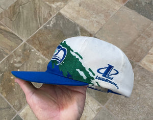 Vintage Seattle Seahawks Logo Athletic Splash Snapback Football Hat