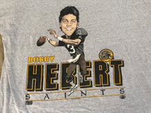 Load image into Gallery viewer, Vintage New Orleans Saints Bobby Hebert Salem Sportswear Football Tshirt, Size XL