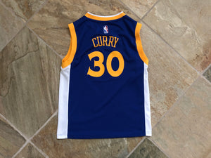 Golden State Warriors Stephen Curry Adidas Basketball Jersey, Size Youth Medium, 8-10