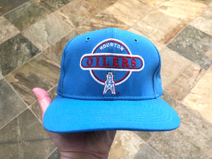 Vintage Houston Oilers Sports Specialties Circle Snapback Football Hat
