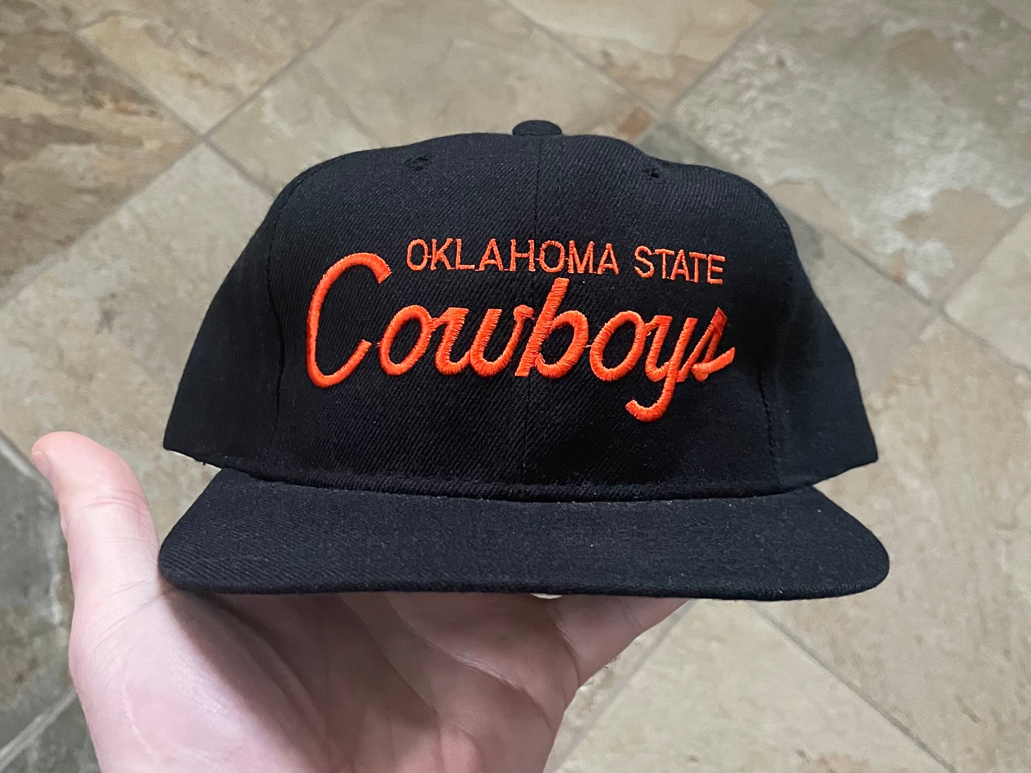 Vintage Oklahoma State Cowboys Sports Specialties Script Snapback