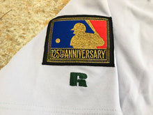 Load image into Gallery viewer, Vintage Oakland Athletics Game Worn, Team Issued Fausto Cruz Russell Athletic Diamond Collection Baseball Jersey, Size 44, Large