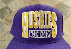 Vintage Washington Huskies Drew Pearson Snapback College Hat