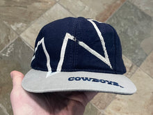 Load image into Gallery viewer, Vintage Dallas Cowboys The Game Big Logo Snapback Football Hat