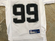 Load image into Gallery viewer, Vintage Oakland Raiders Warren Sapp Reebok Youth Football Jersey, Size Small, 6-8