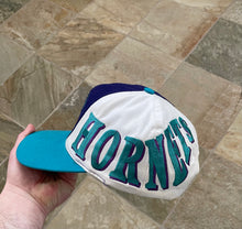 Load image into Gallery viewer, Vintage Charlotte Hornets Drew Pearson Wrap Around Snapback Basketball Hat