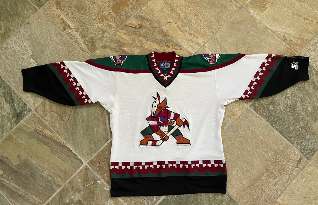 Vintage Phoenix Coyotes Kachina Starter Hockey Jersey, Size Large