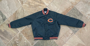 Vintage Chicago Bears Chalk Line Satin Football Jacket, Size Large