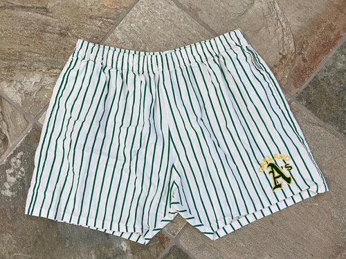 Vintage Oakland Athletics Chalk Line Baseball Shorts, Size XL