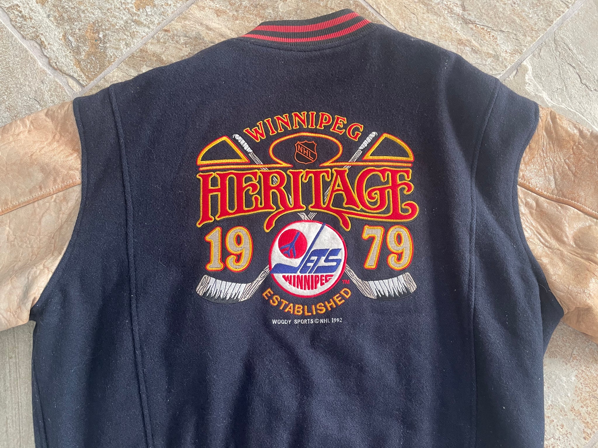 Vintage Winnipeg Jets Woody Sports Heritage Hockey Jacket, Size Large –  Stuck In The 90s Sports