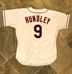 TODD HUNDLEY Russell Athletic AUTHENTIC NEW YORK METS Grey Jersey