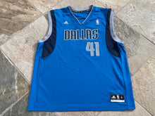 Load image into Gallery viewer, Dallas Mavericks Dirk Nowitzki Adidas Basketball Jersey, Size XL