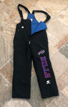 Load image into Gallery viewer, Vintage Buffalo Bills Starter Overalls Snowsuit Bib Football Pants, Size Medium