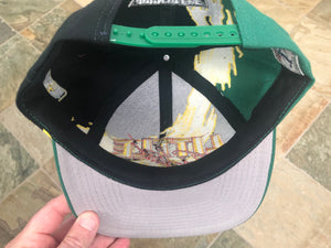 Vintage Chad Little John Deere Nascar Logo Athletic Splash Snapback Racing Hat ***