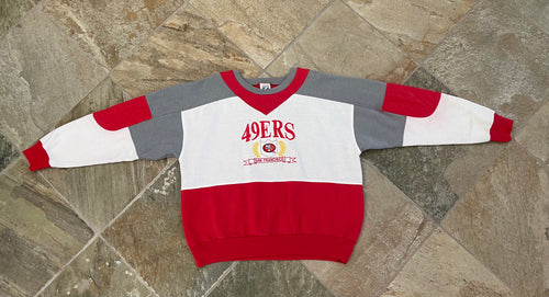 Vintage San Francisco 49ers Logo 7 Football Sweatshirt, Size XL