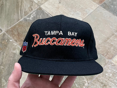 Vintage Tampa Bay Buccaneers Sports Specialties Script Snapback Football Hat