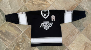 Vintage Los Angeles Kings Bernie Nicholls CCM Hockey Jersey, Size Large