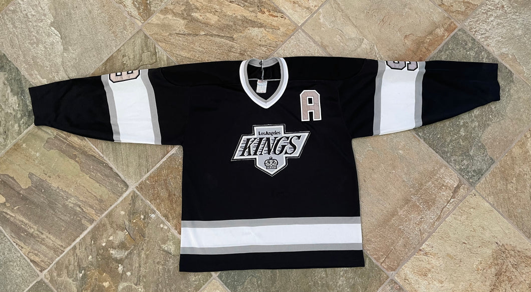 Vintage Los Angeles Kings Bernie Nicholls CCM Hockey Jersey, Size Large