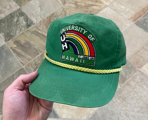 Vintage Hawaii Rainbows Strapback Snapback College Hat