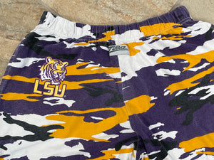 Vintage LSU Tigers Zubaz College Pants, Size Large
