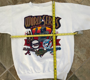Vintage 1992 World Series Atlanta Braves Toronto Blue Jays Baseball Sweatshirt, Size XL