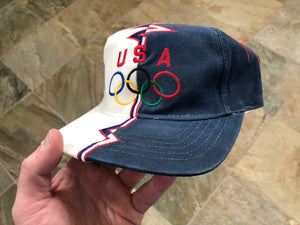 Vintage USA Olympics Starter Shockwave SnapBack Strapback Baseketball Hat