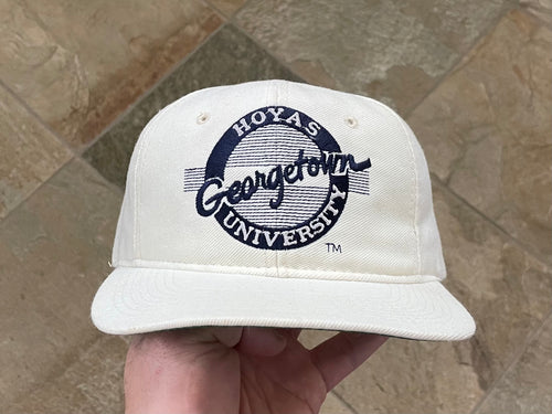 Vintage Georgetown Hoyas The Game Cirlcle Logo Snapback College Hat