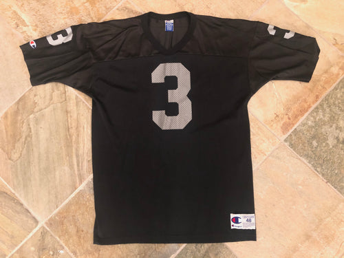 Vintage Oakland Raiders Jeff George Champion Football Jersey, Size 48, Large