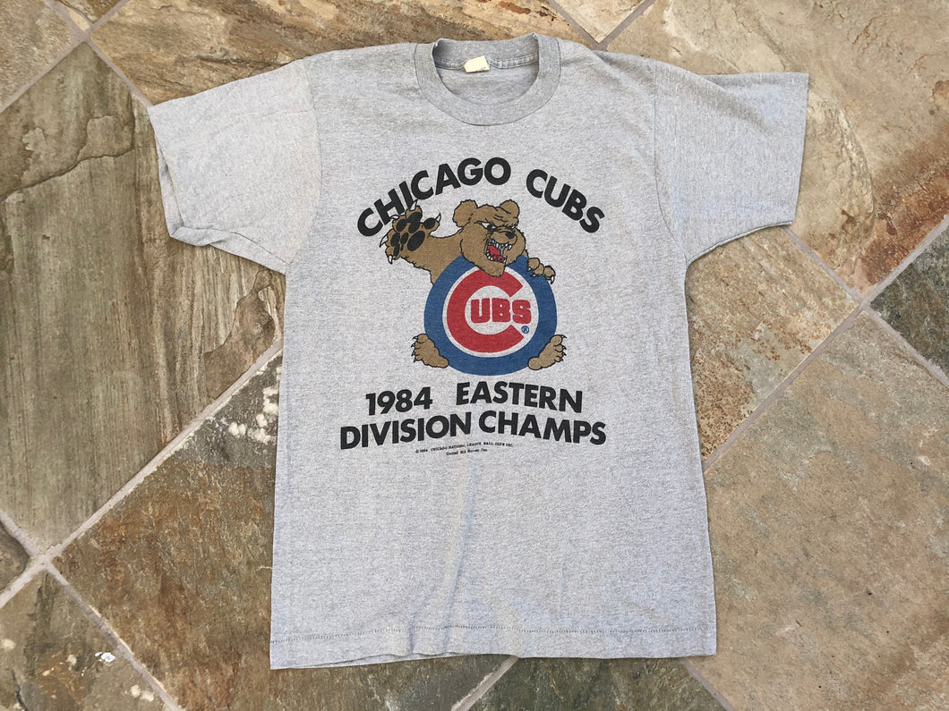 Vintage Chicago Cubs 1984 Champions Baseball Tshirt