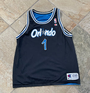 Vintage Orlando Magic Penny Hardaway Reversible Champion Basketball Jersey, Size Youth XL, 18-20