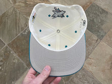 Load image into Gallery viewer, Vintage San Jose Sharks #1 Apparel Snapback Hockey Hat