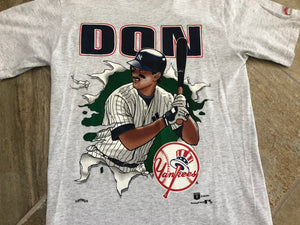 Vintage New York Yankees Don Mattingly Nutmeg Mills Baseball Tshirt, Size Large