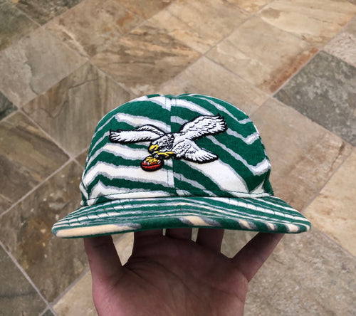 Vintage Philadelphia Eagles AJD Zubaz Snapback Football Hat