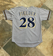 Load image into Gallery viewer, Milwaukee Brewers Prince Fielder Majestic Authentic Baseball Jersey, Size 50, XL