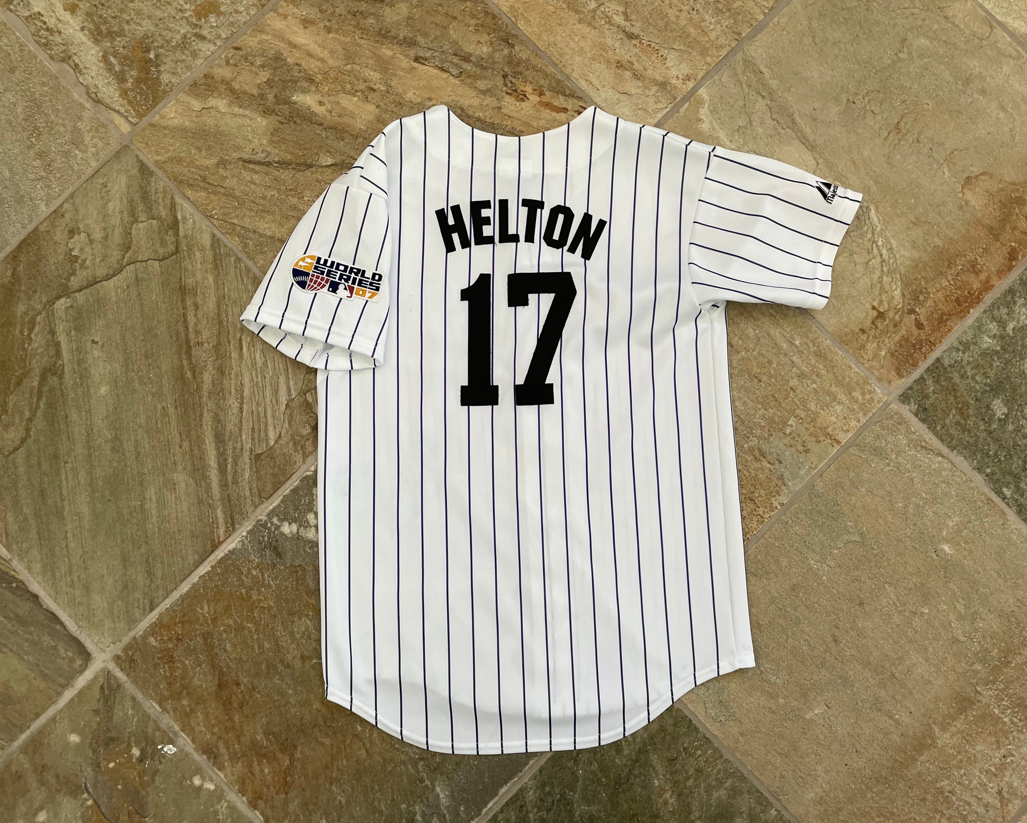 Colorado Rockies Todd Helton Majestic Baseball Jersey, Size Youth Larg –  Stuck In The 90s Sports