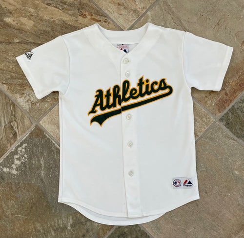 Oakland Athletics Majestic Baseball Jersey, Size Youth Medium, 8-10