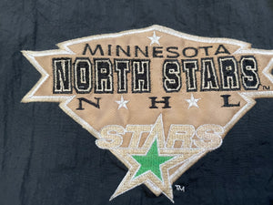 Vintage Minnesota North Stars Logo 7 Parka Hockey Jacket, Size Large