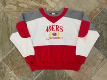 Load image into Gallery viewer, Vintage San Francisco 49ers Logo 7 Football Sweatshirt, Size XL