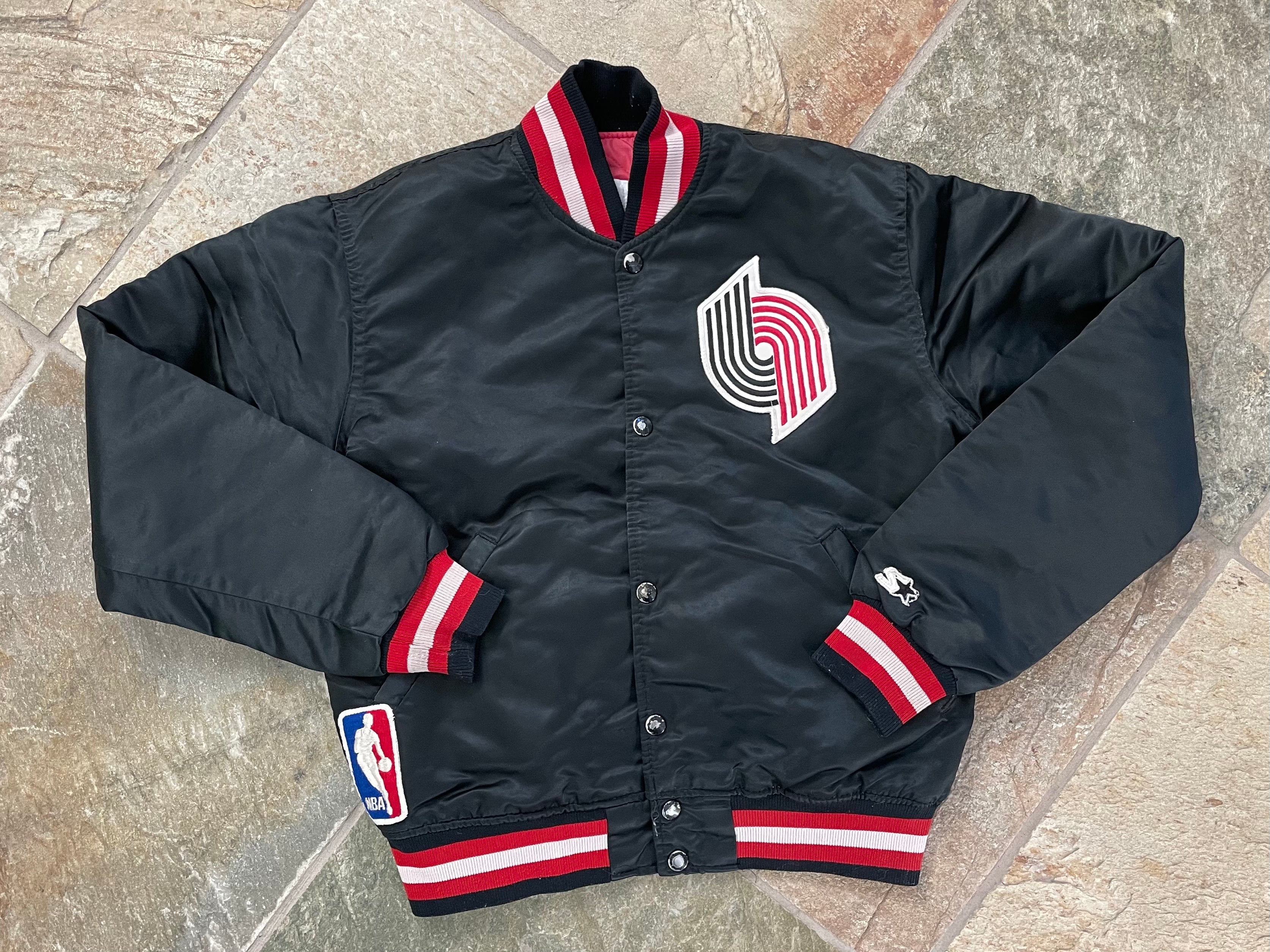Vintage Portland Trailblazers Starter Satin Basketball Jacket