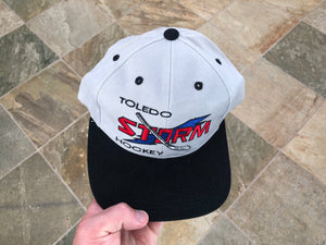 Vintage Toledo Storm ECHL Snapback Hockey Hat