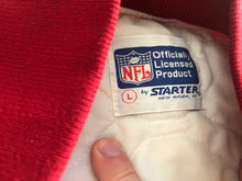 Load image into Gallery viewer, Vintage Arizona Cardinals Satin Starter Football Jacket, Size Large