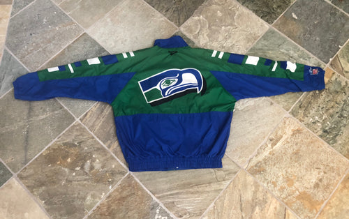 Vintage Seattle Seahawks Reebok Pro Line Football Jacket, Size Adult XL
