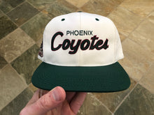 Load image into Gallery viewer, Vintage Phoenix Coyotes Sports Specialties Script SnapBack Hockey Hat