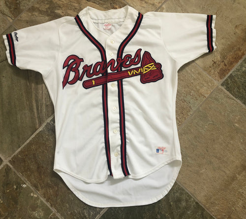 Vintage Atlanta Braves Rawlings Baseball Jersey, Size 42, Medium