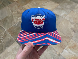 Vintage New Jersey Nets AJD Zubaz Snapback Basketball Hat